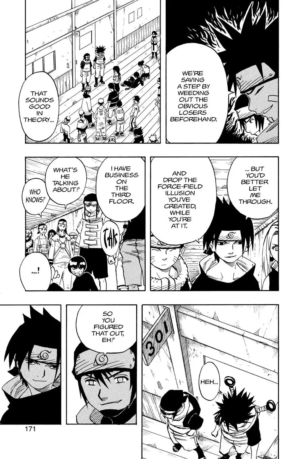 Naruto Chapter 36 page 11 - Chapter 36: Sakura's Depression