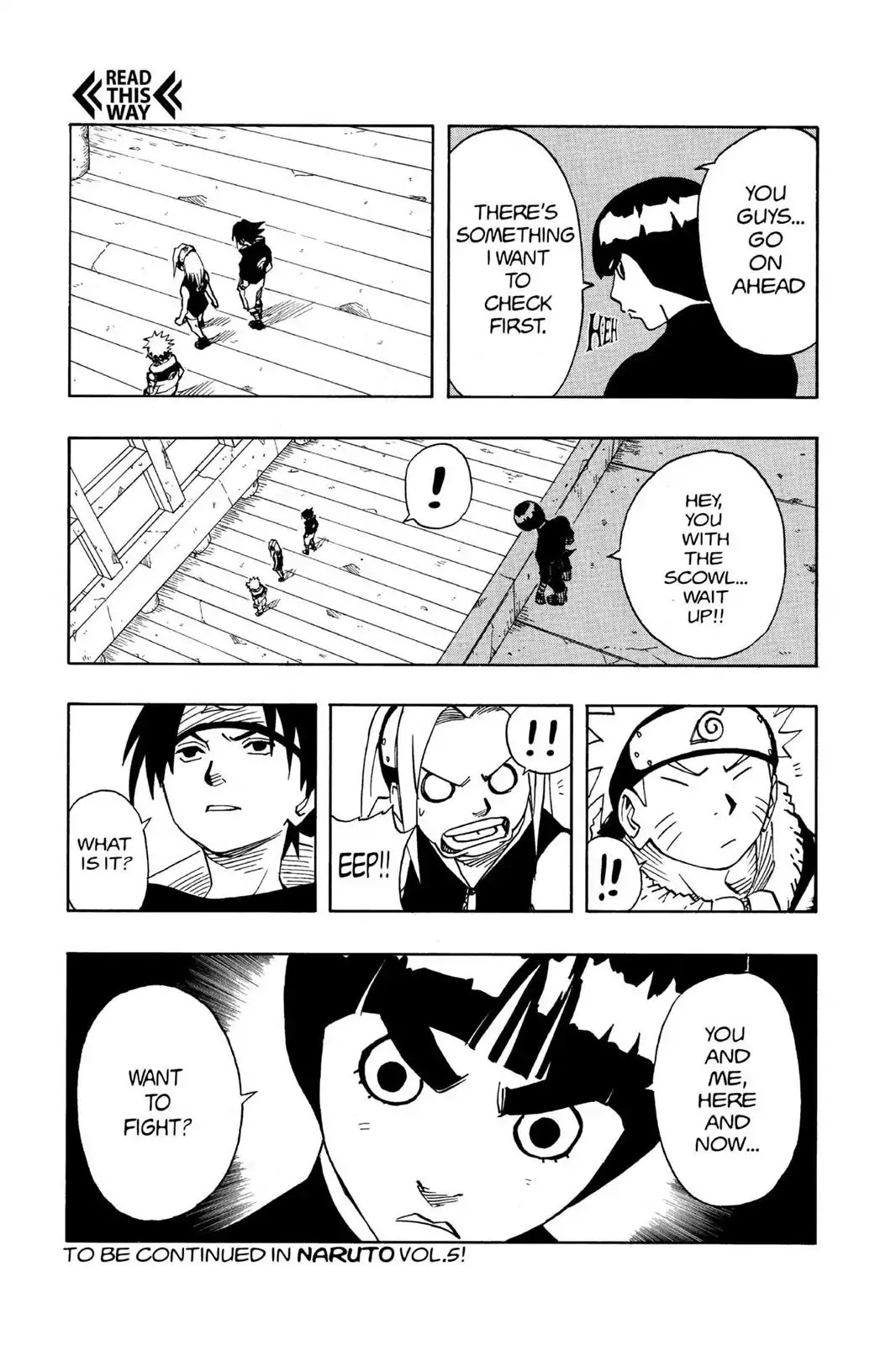 Naruto Chapter 36 page 19 - Chapter 36: Sakura's Depression
