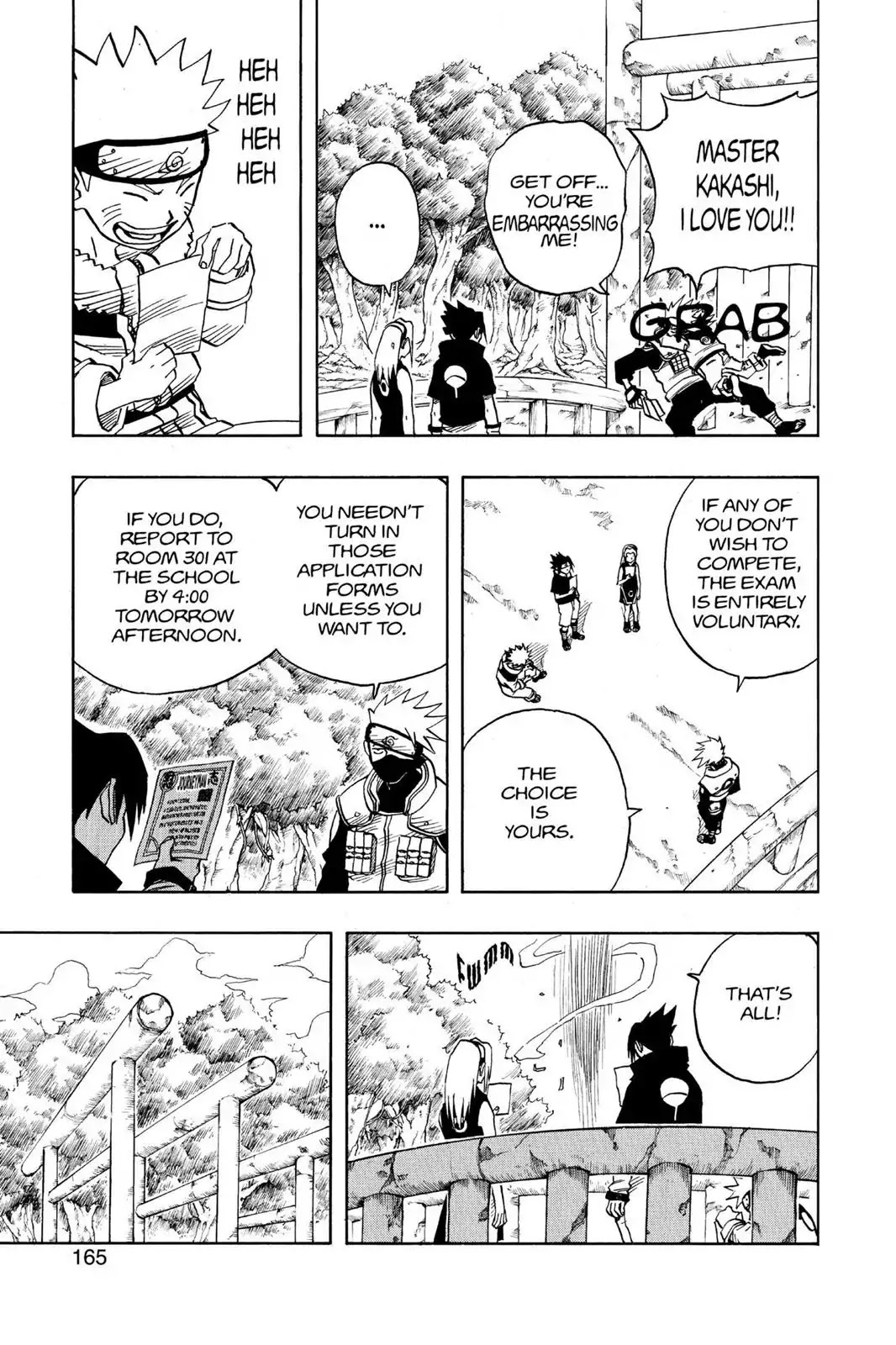 Naruto Chapter 36 page 5 - Chapter 36: Sakura's Depression