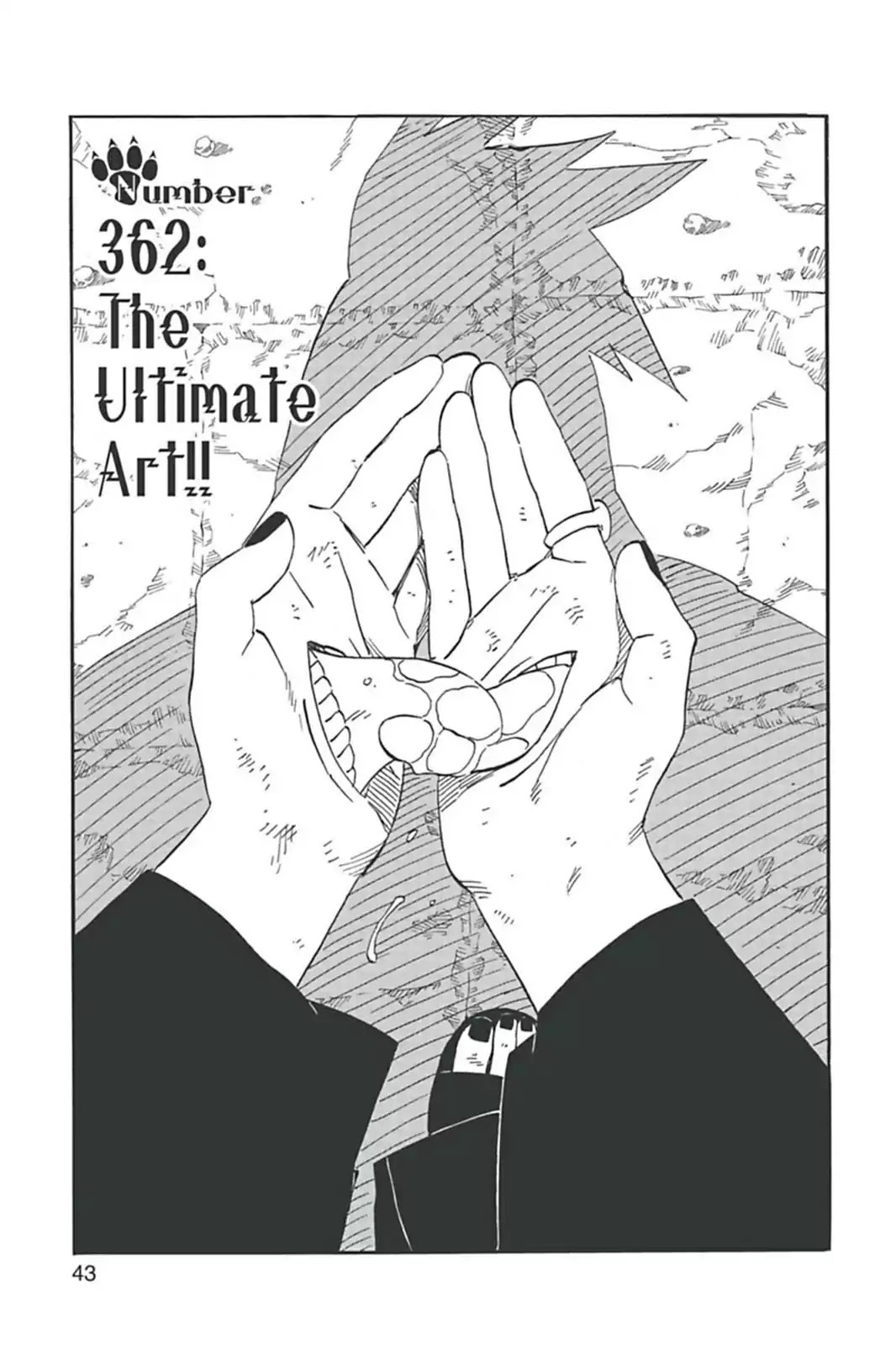 Naruto Chapter 362 page 1 - Chapter 362: The Ultimate Art!!