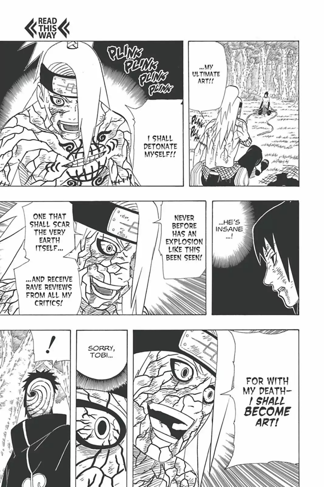 Naruto Chapter 362 page 13 - Chapter 362: The Ultimate Art!!
