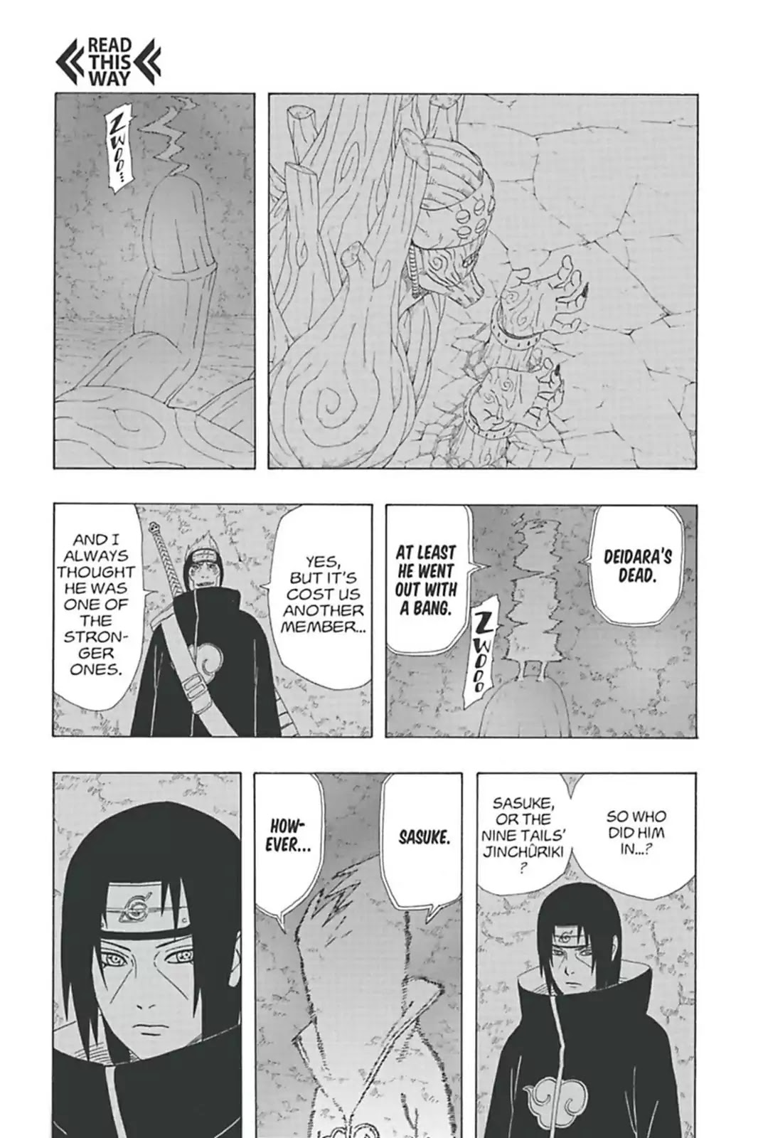 Naruto Chapter 363 page 7 - Chapter 363: Sasuke's Death...!!