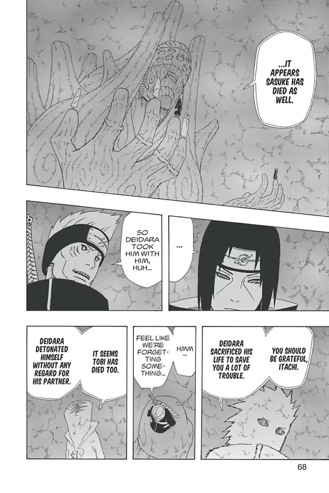Naruto Chapter 363 page 8 - Chapter 363: Sasuke's Death...!!