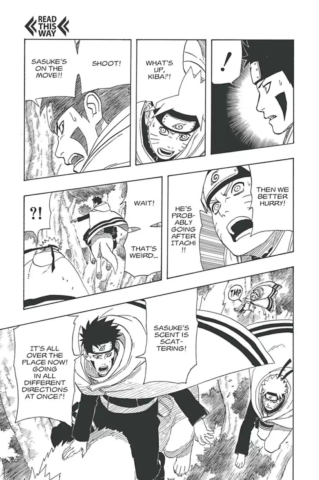 Naruto Chapter 365 page 13 - Chapter 365: Pursue Itach!!