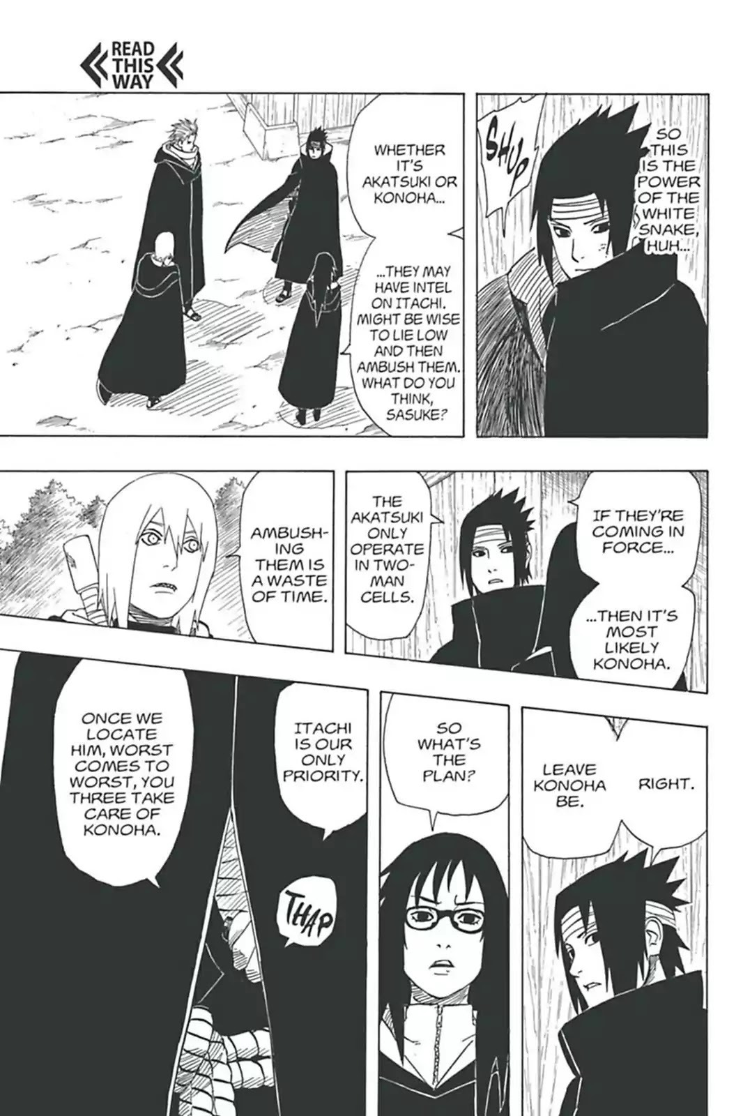 Naruto Chapter 365 page 9 - Chapter 365: Pursue Itach!!