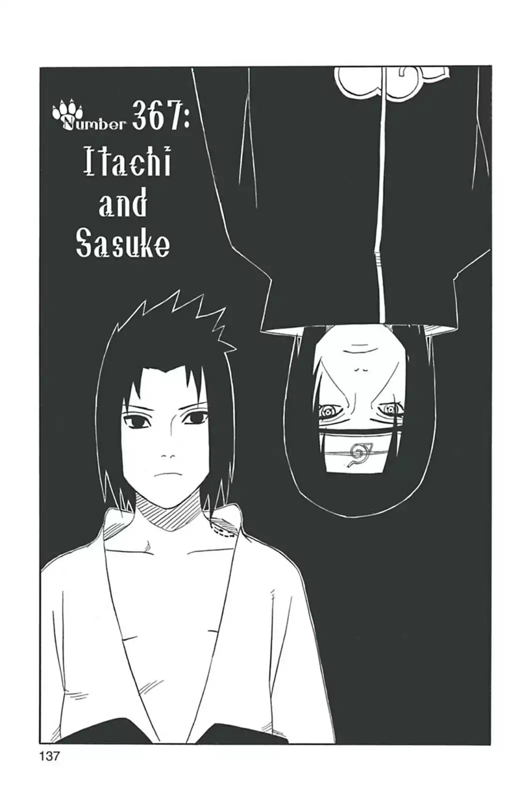 Naruto Chapter 367 page 1 - Chapter 367: Itachi And Sasuke