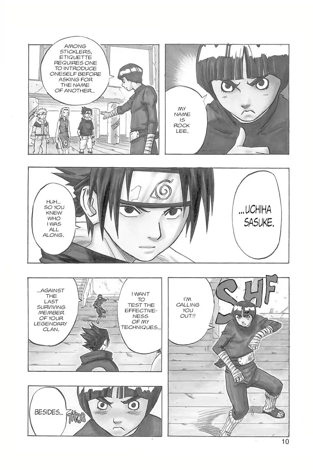 Naruto Chapter 37 page 11 - Chapter 37: A Total Mismatch