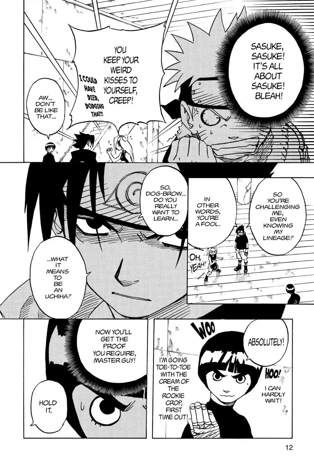 Naruto Chapter 37 page 13 - Chapter 37: A Total Mismatch