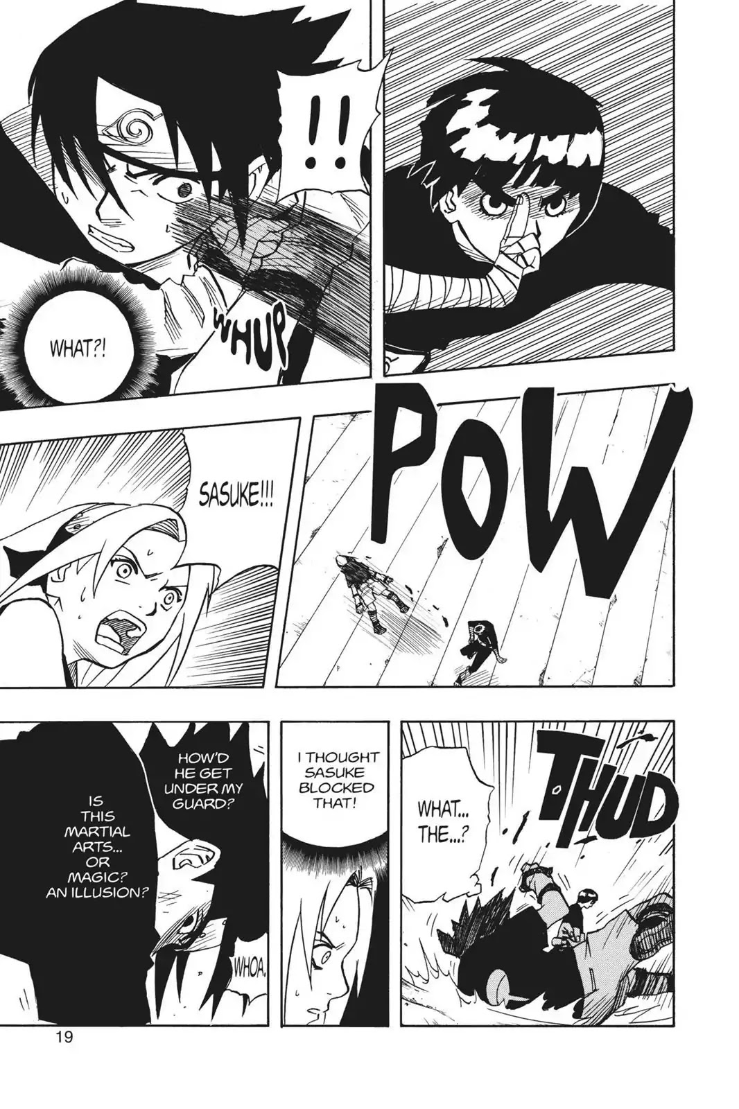 Naruto Chapter 37 page 20 - Chapter 37: A Total Mismatch