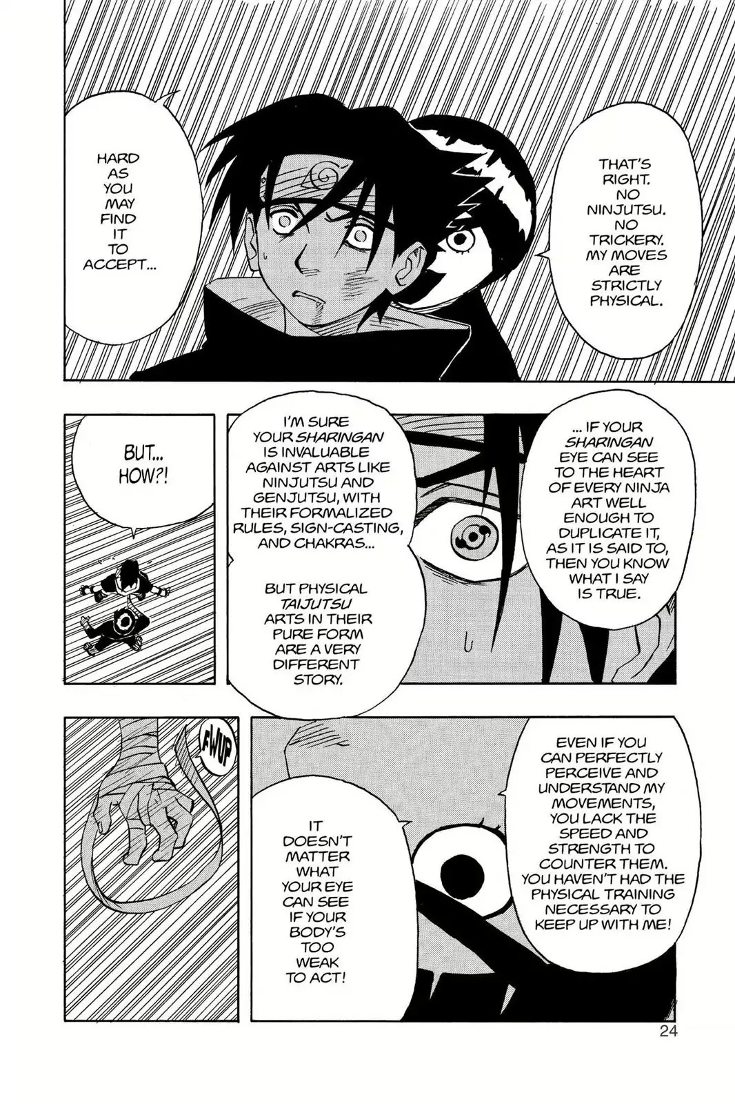 Naruto Chapter 37 page 25 - Chapter 37: A Total Mismatch