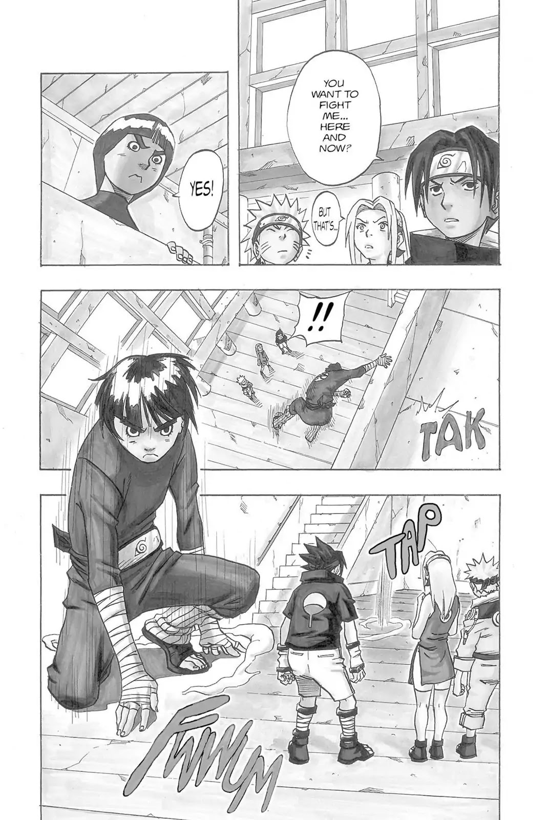 Naruto Chapter 37 page 8 - Chapter 37: A Total Mismatch