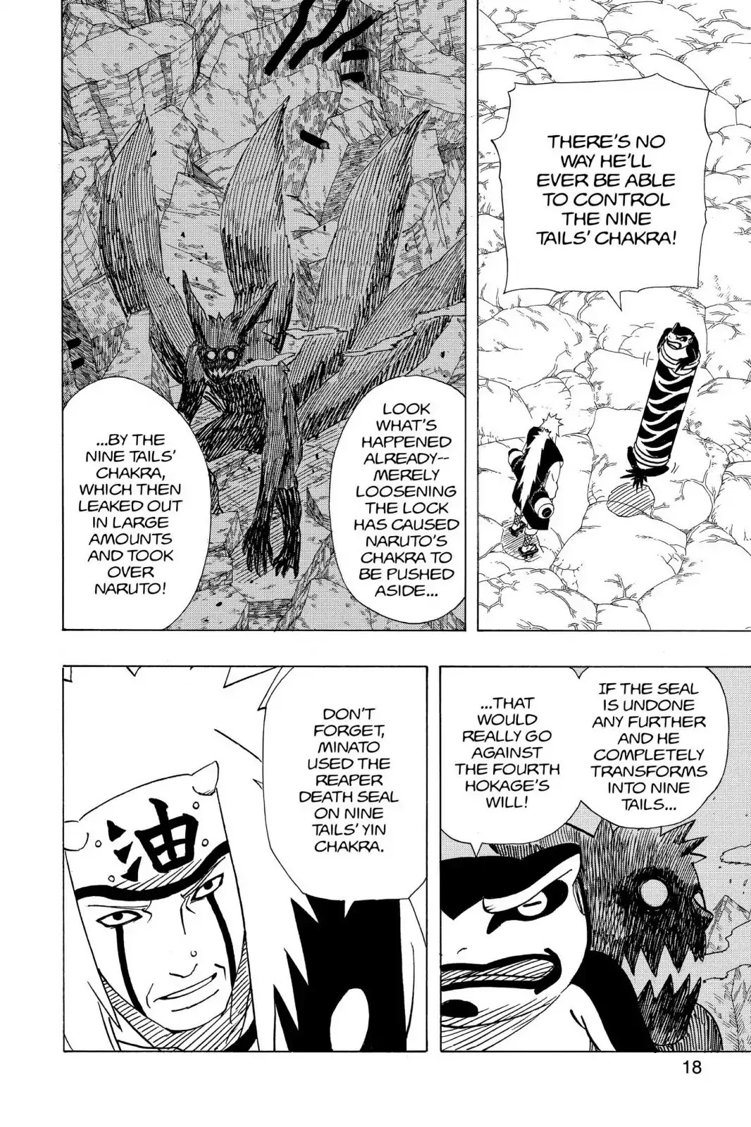 Naruto Chapter 370 page 18 - Chapter 370: Unease