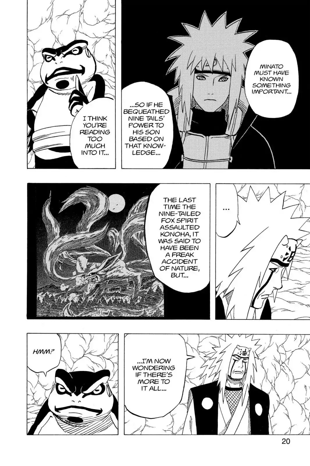 Naruto Chapter 370 page 20 - Chapter 370: Unease