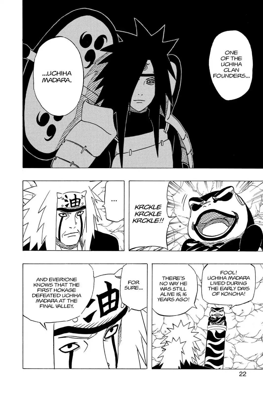 Naruto Chapter 370 page 22 - Chapter 370: Unease