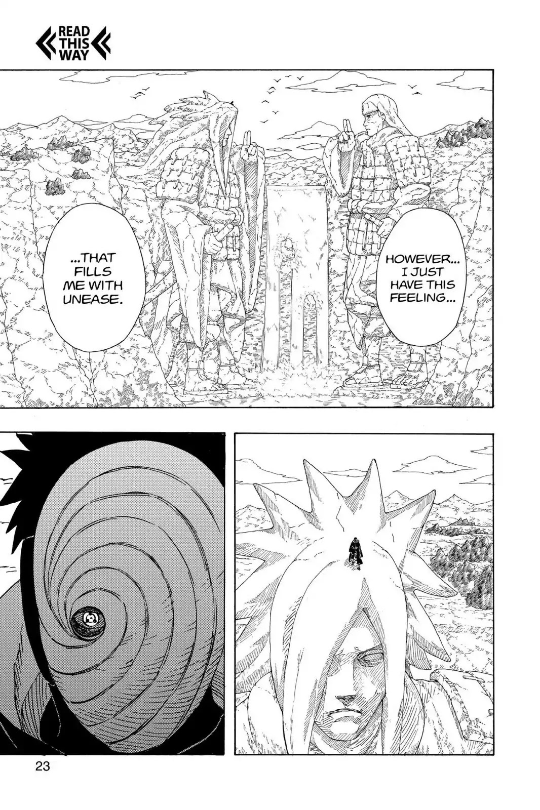 Naruto Chapter 370 page 23 - Chapter 370: Unease