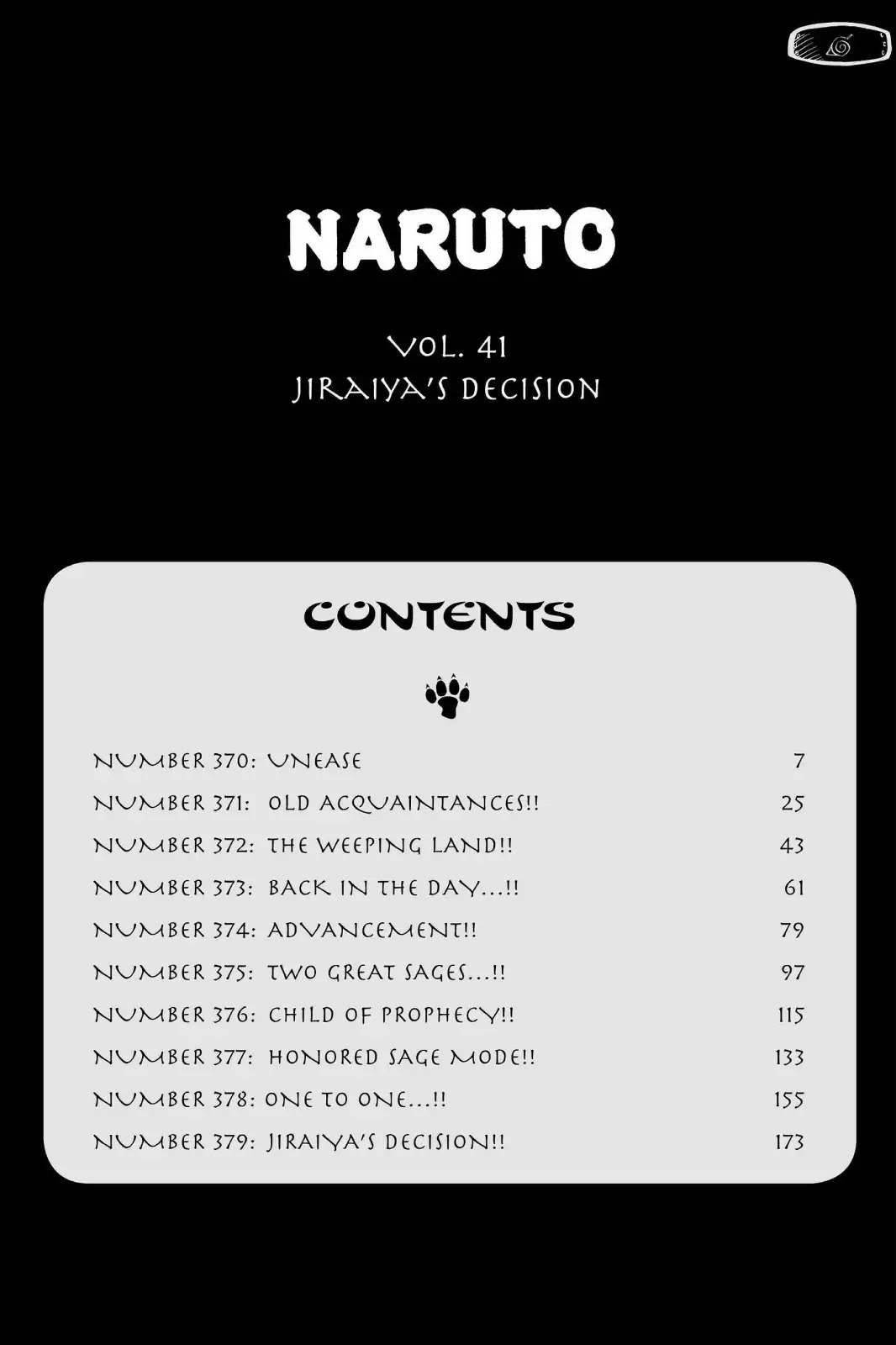 Naruto Chapter 370 page 7 - Chapter 370: Unease