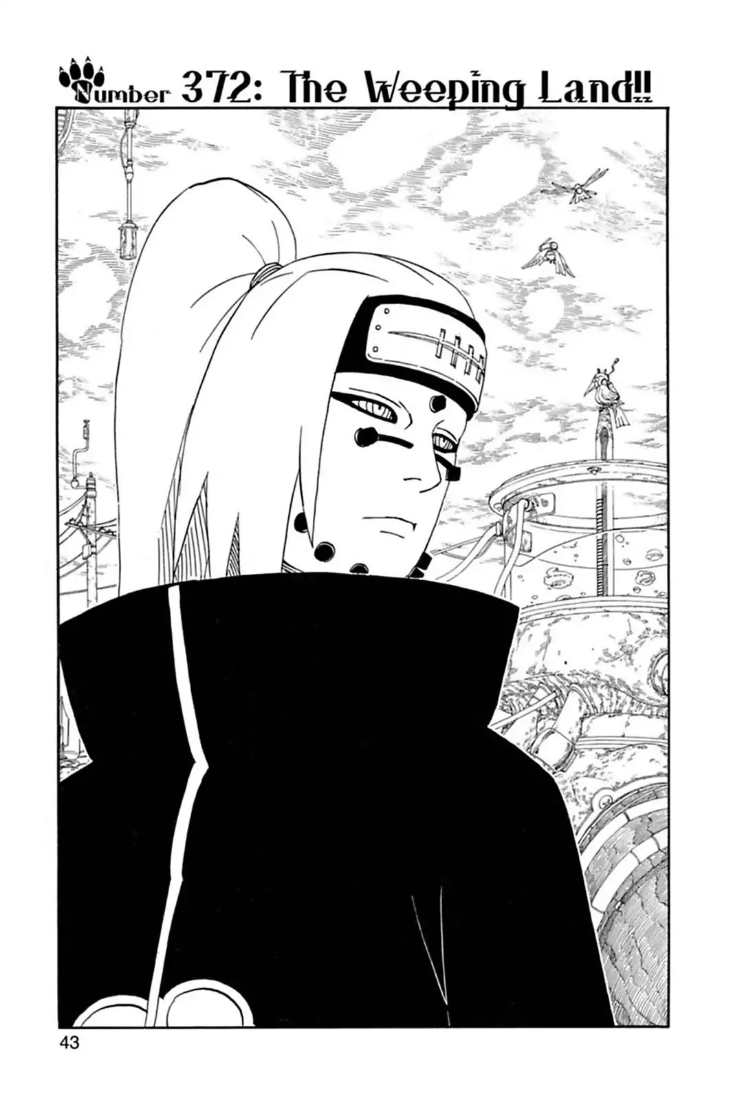 Naruto Chapter 372 page 1 - Chapter 372: The Weeping Land!!