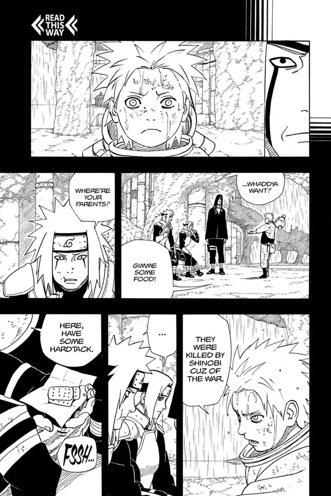 Naruto Chapter 372 page 8 - Chapter 372: The Weeping Land!!