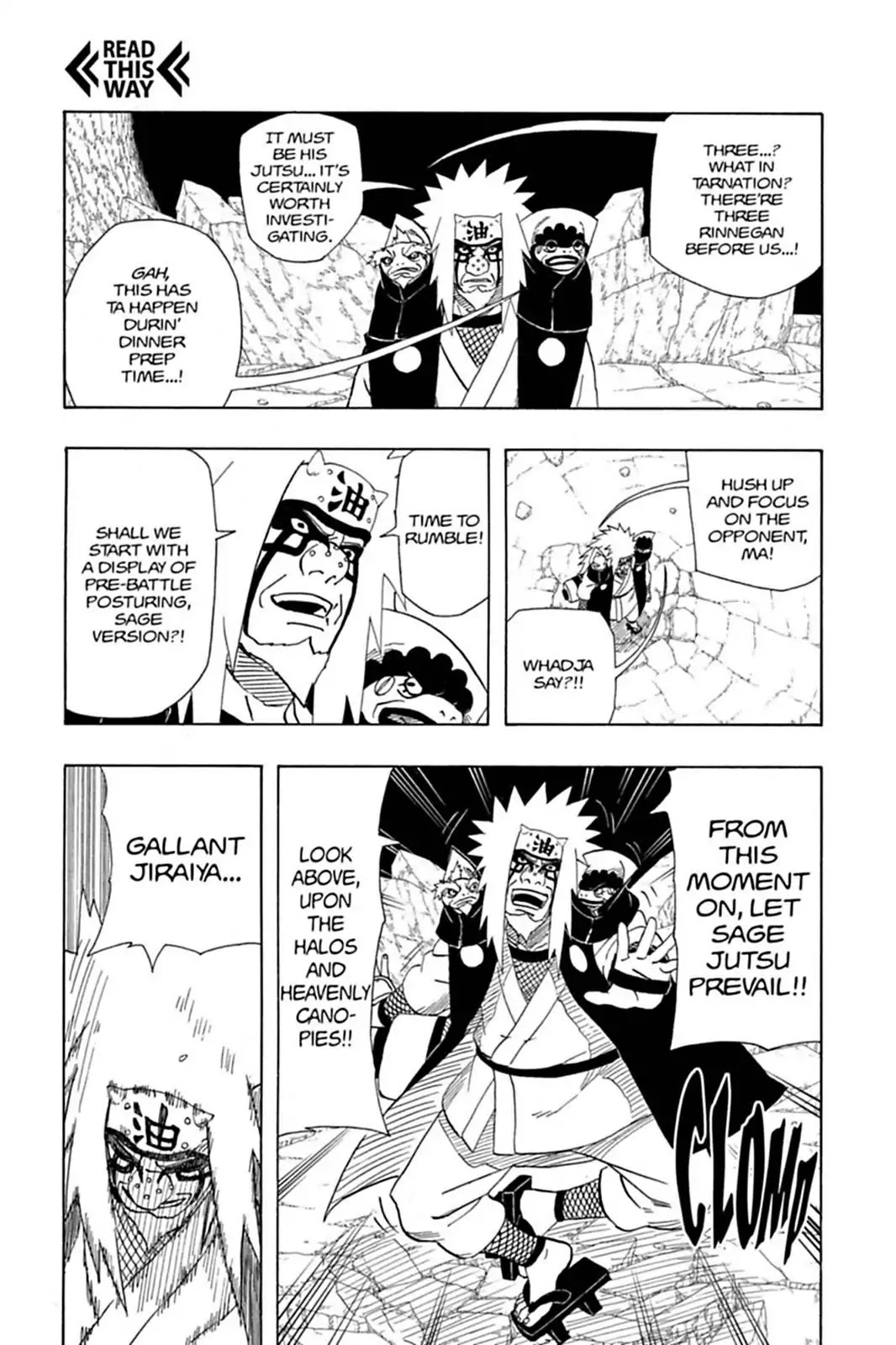 Naruto Chapter 377 page 3 - Chapter 377: Honored Sage Mode!!