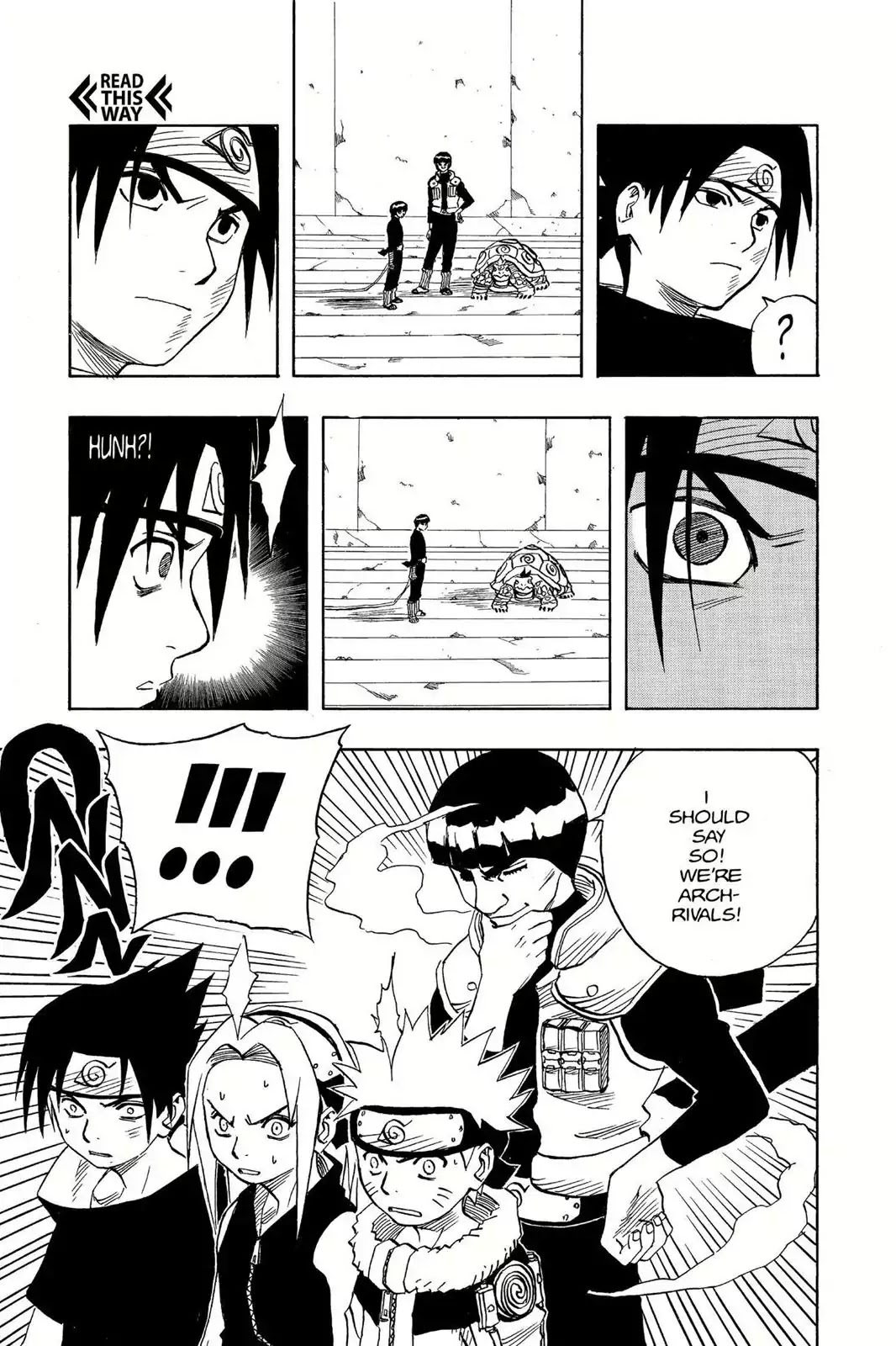 Naruto Chapter 38 page 11 - Chapter 38: On Your Mark