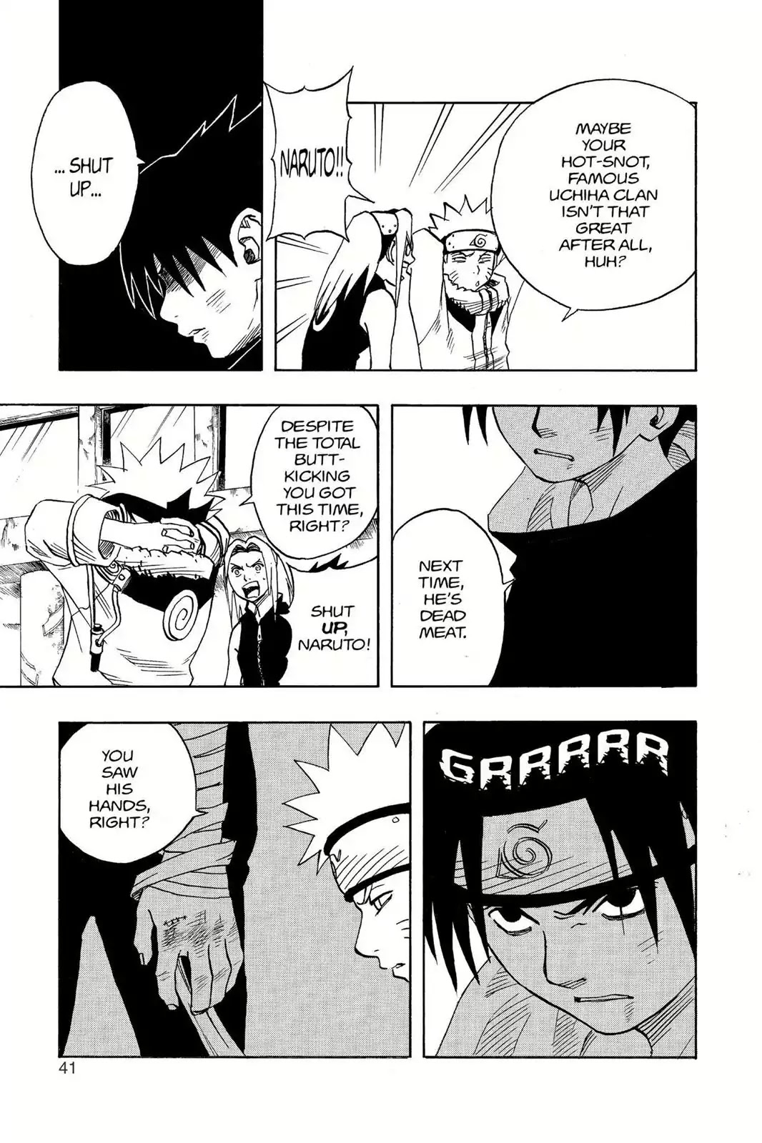 Naruto Chapter 38 page 15 - Chapter 38: On Your Mark