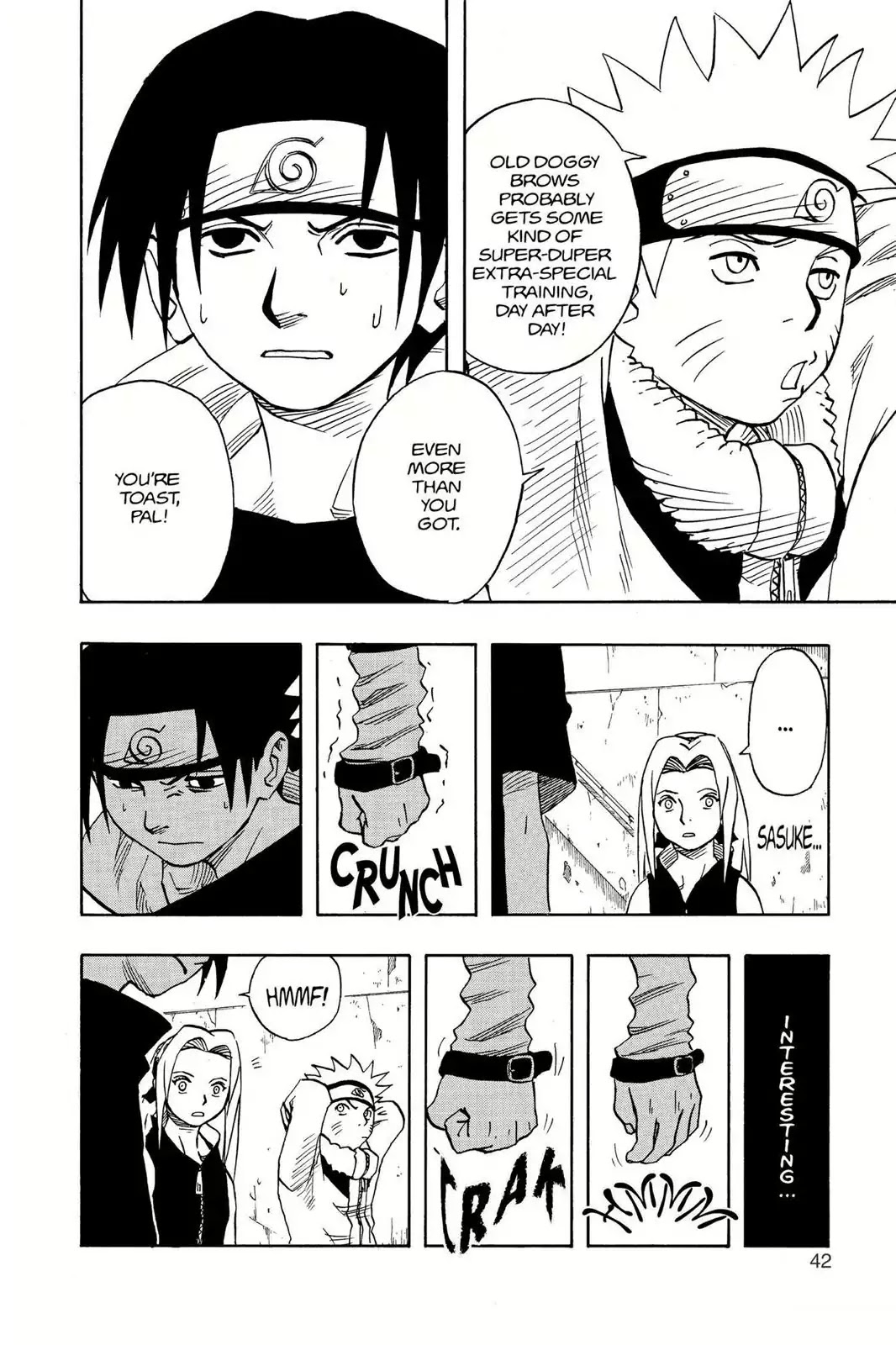 Naruto Chapter 38 page 16 - Chapter 38: On Your Mark
