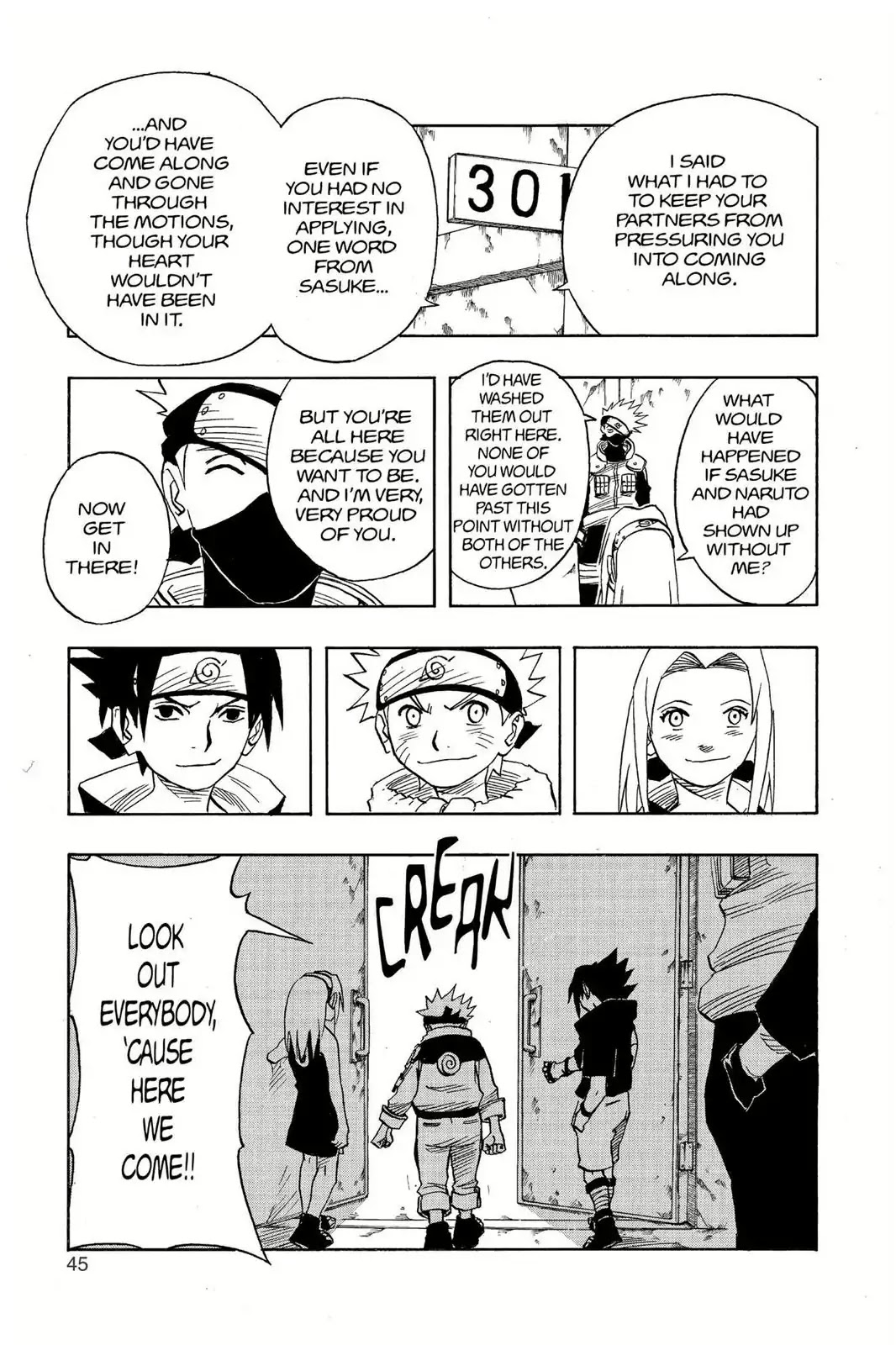 Naruto Chapter 38 page 19 - Chapter 38: On Your Mark