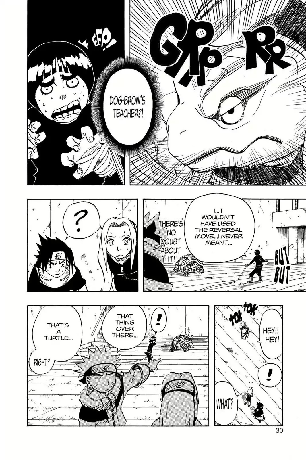 Naruto Chapter 38 page 4 - Chapter 38: On Your Mark