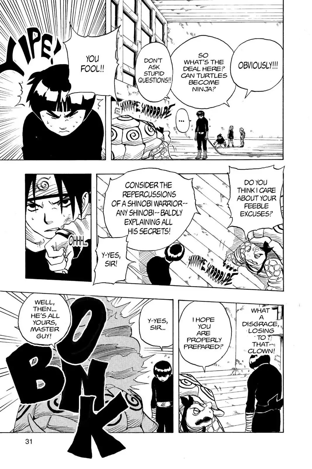 Naruto Chapter 38 page 5 - Chapter 38: On Your Mark