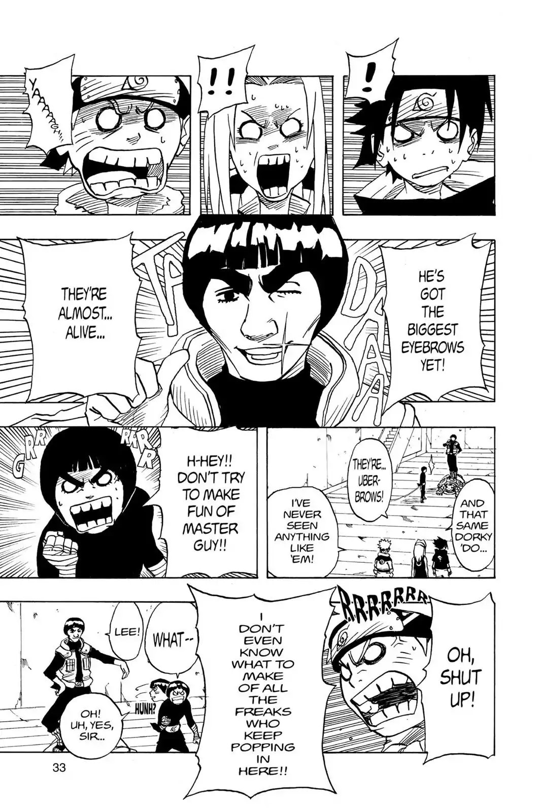 Naruto Chapter 38 page 7 - Chapter 38: On Your Mark