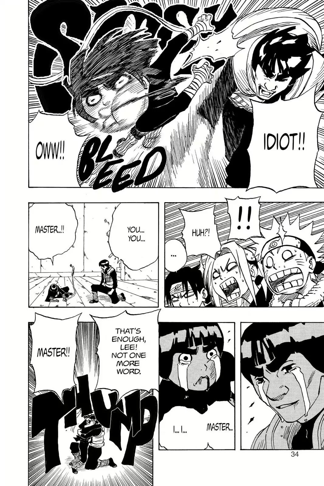 Naruto Chapter 38 page 8 - Chapter 38: On Your Mark