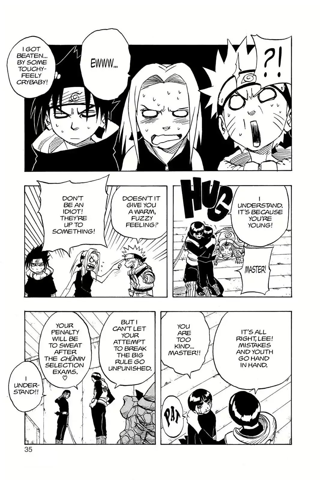 Naruto Chapter 38 page 9 - Chapter 38: On Your Mark