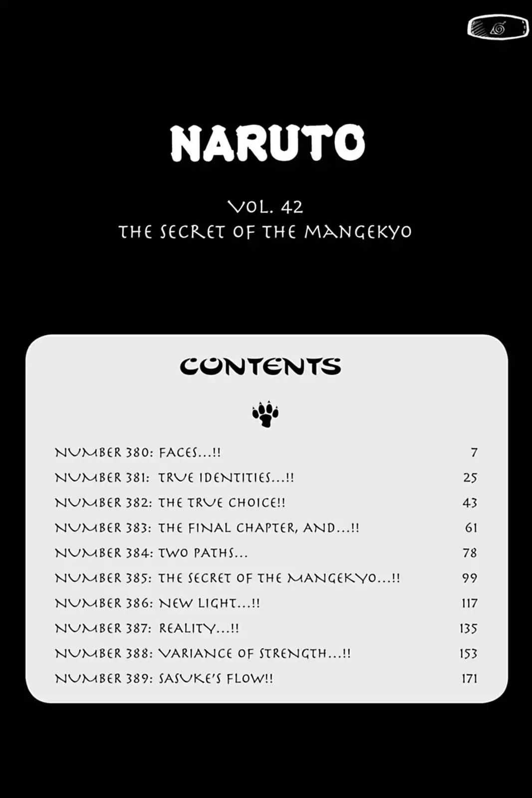 Naruto Chapter 380 page 7 - Chapter 380: Faces...!!