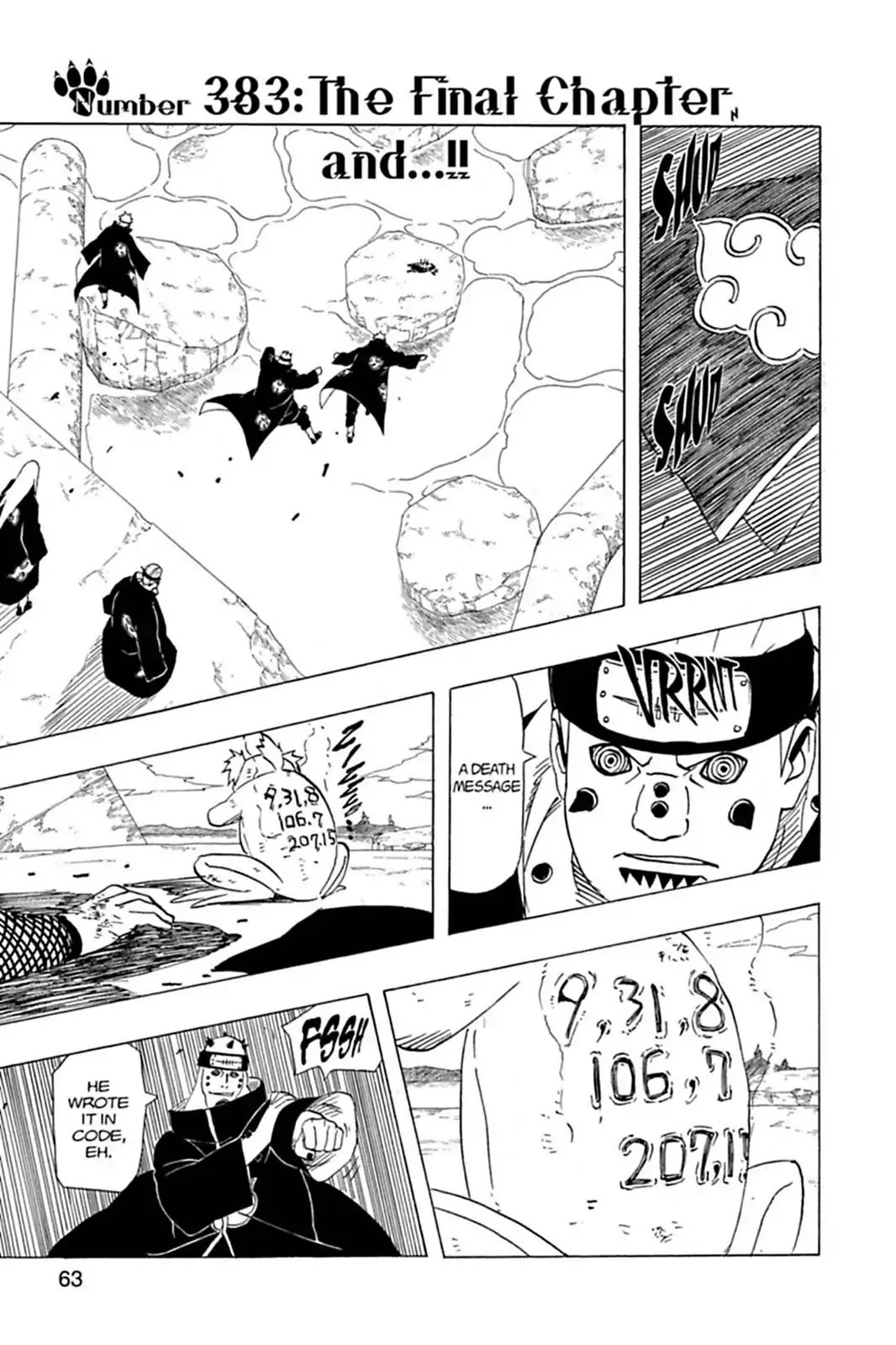 Naruto Chapter 383 page 3 - Chapter 383: The Final Chapter, And...!!