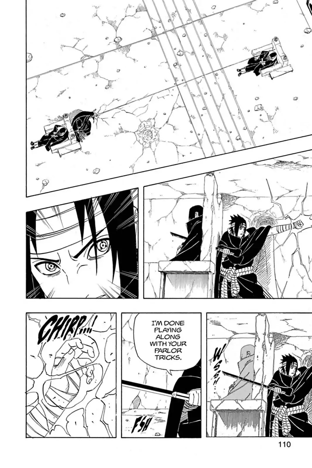 Naruto Chapter 385 page 11 - Chapter 385: The Secret Of Mangekyo!!