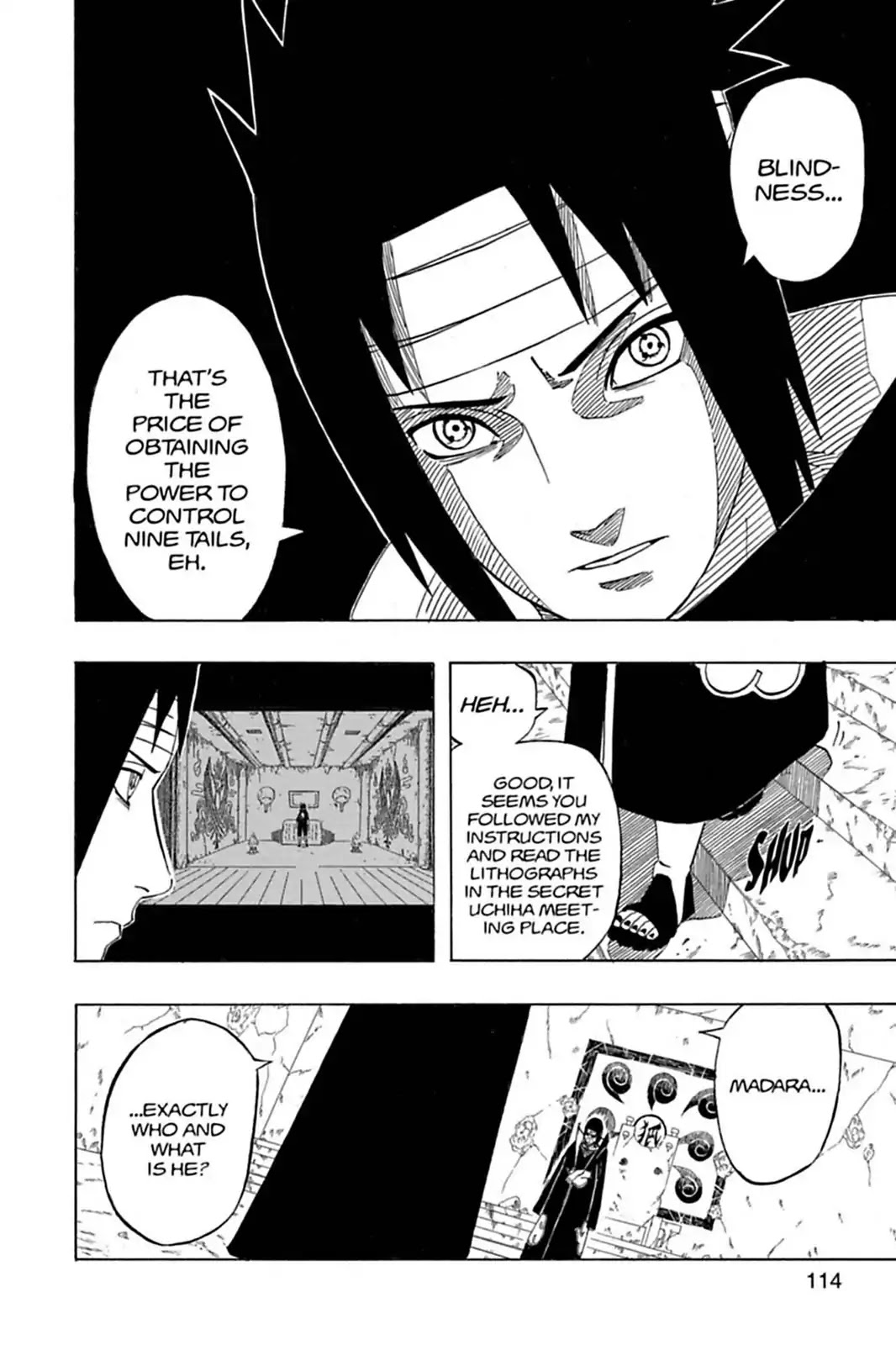 Naruto Chapter 385 page 15 - Chapter 385: The Secret Of Mangekyo!!