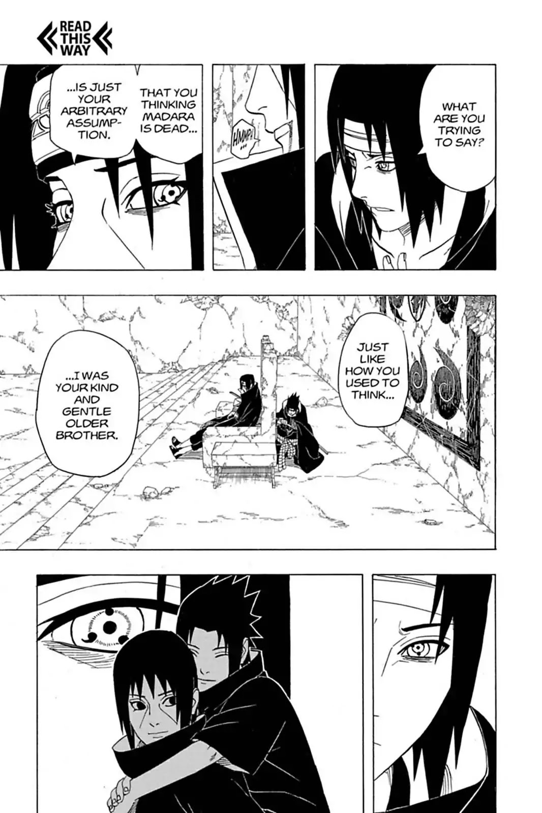 Naruto Chapter 385 page 7 - Chapter 385: The Secret Of Mangekyo!!