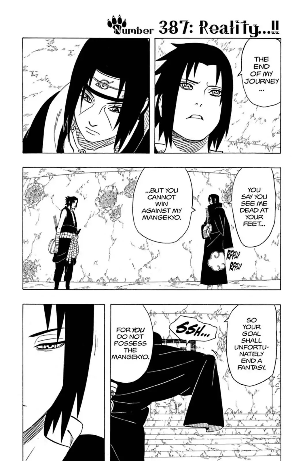 Naruto Chapter 387 page 1 - Chapter 387: Reality...!!