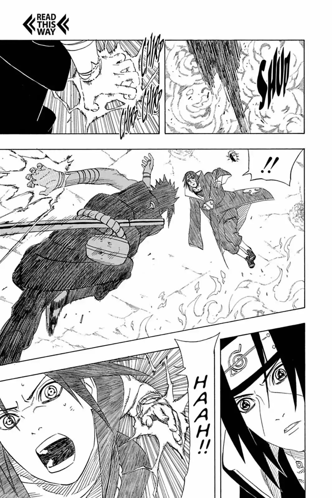 Naruto Chapter 389 page 11 - Chapter 389: Sasuke's Flow!!