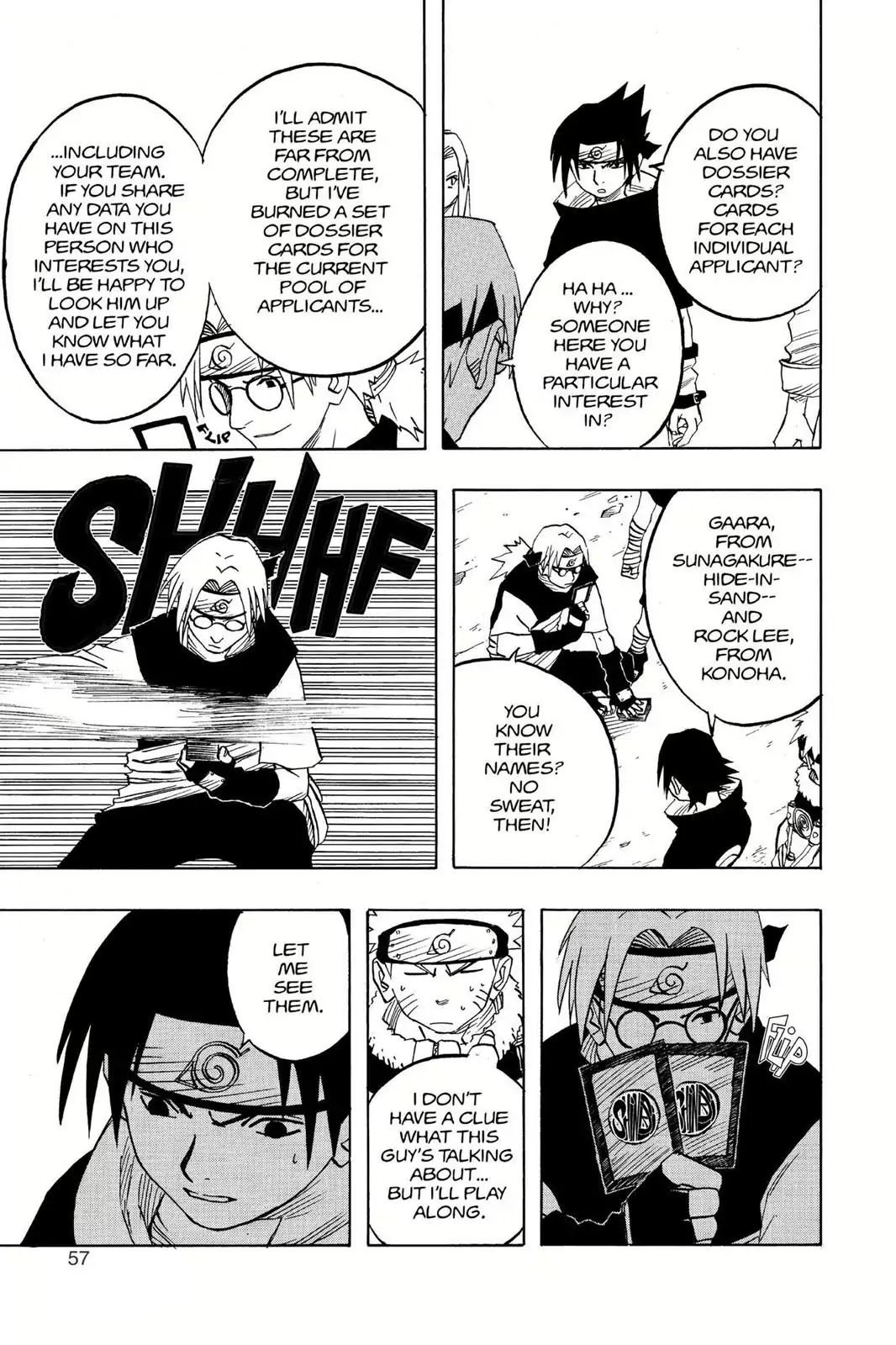 Naruto Chapter 39 page 11 - Chapter 39: The Challengers!!