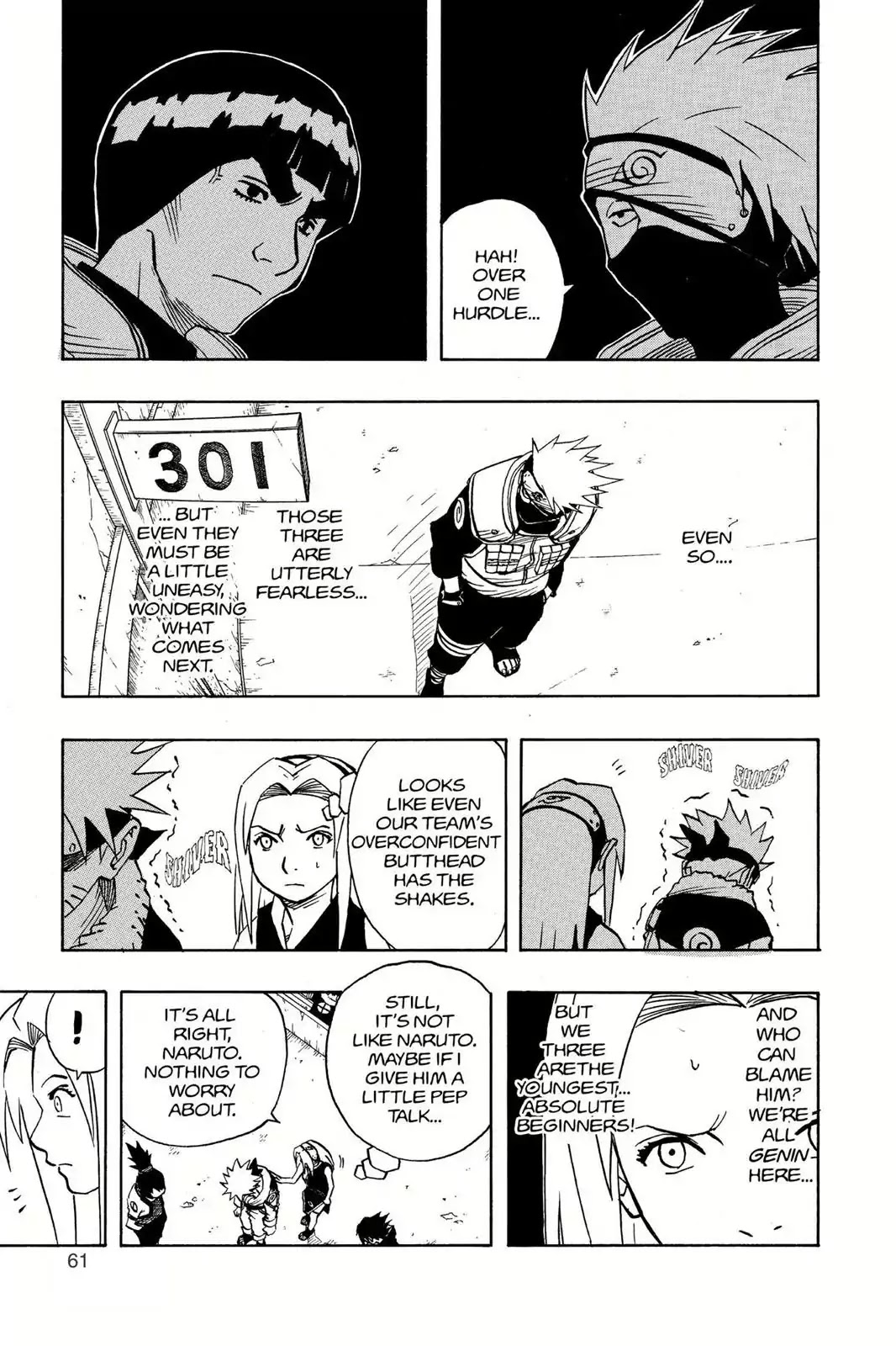 Naruto Chapter 39 page 15 - Chapter 39: The Challengers!!