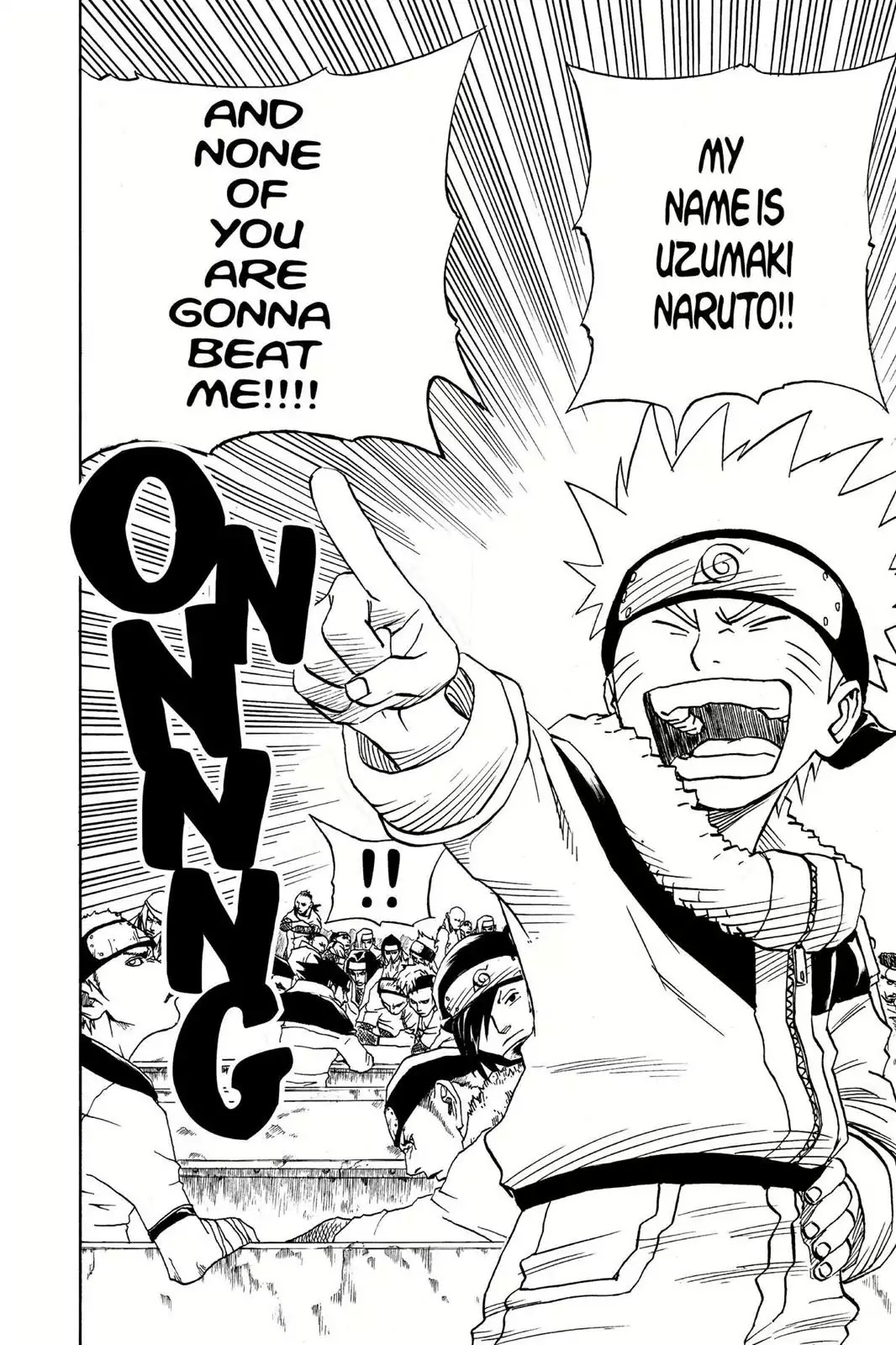 Naruto Chapter 39 page 16 - Chapter 39: The Challengers!!