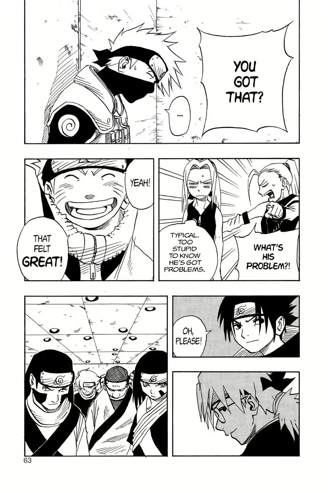 Naruto Chapter 39 page 17 - Chapter 39: The Challengers!!