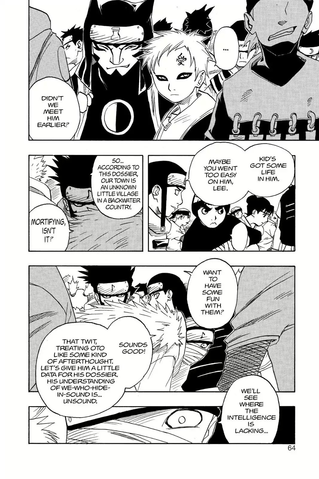 Naruto Chapter 39 page 18 - Chapter 39: The Challengers!!