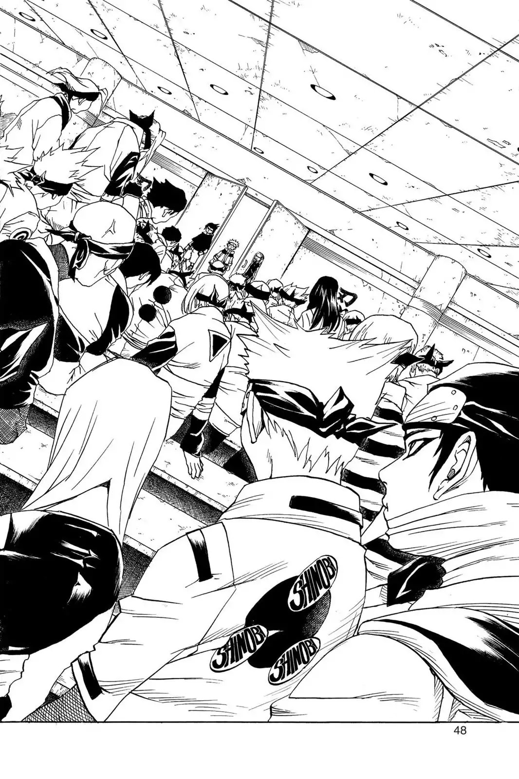 Naruto Chapter 39 page 2 - Chapter 39: The Challengers!!