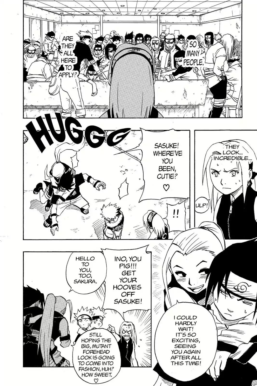 Naruto Chapter 39 page 4 - Chapter 39: The Challengers!!