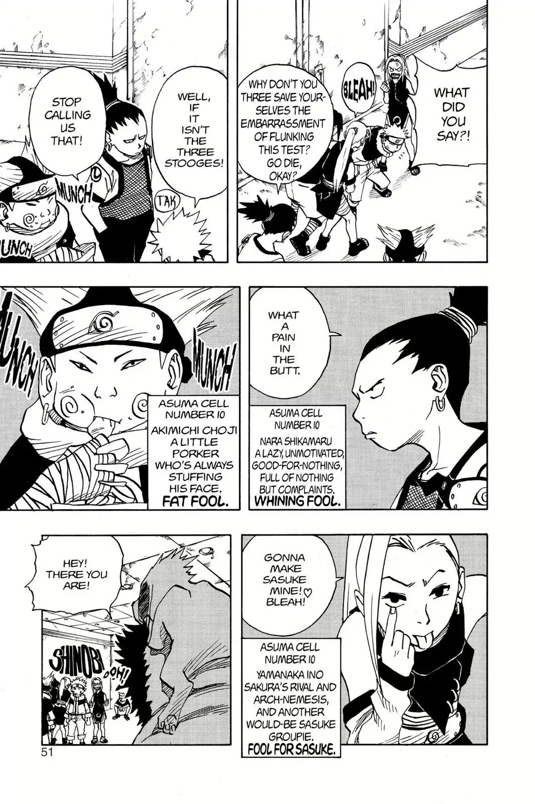 Naruto Chapter 39 page 5 - Chapter 39: The Challengers!!