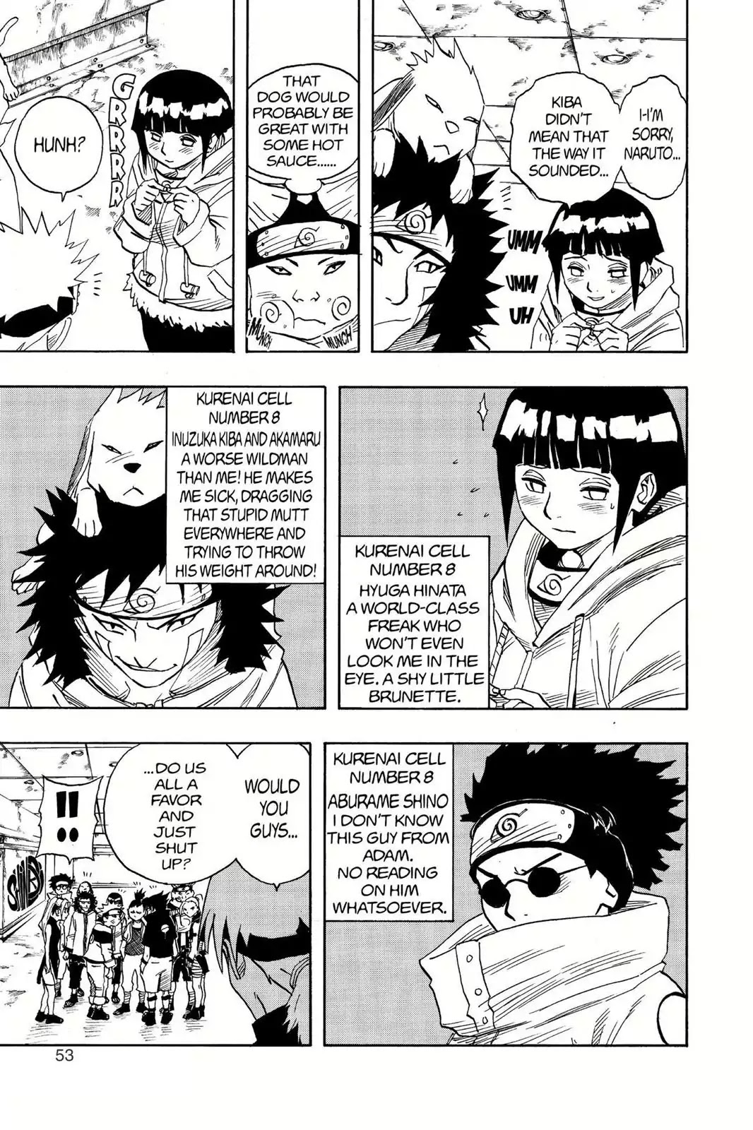 Naruto Chapter 39 page 7 - Chapter 39: The Challengers!!