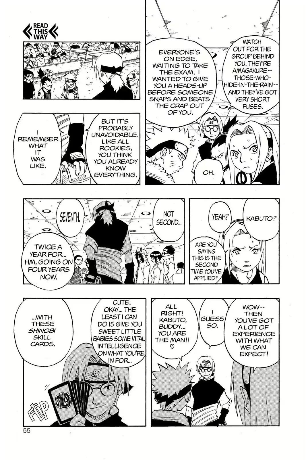 Naruto Chapter 39 page 9 - Chapter 39: The Challengers!!