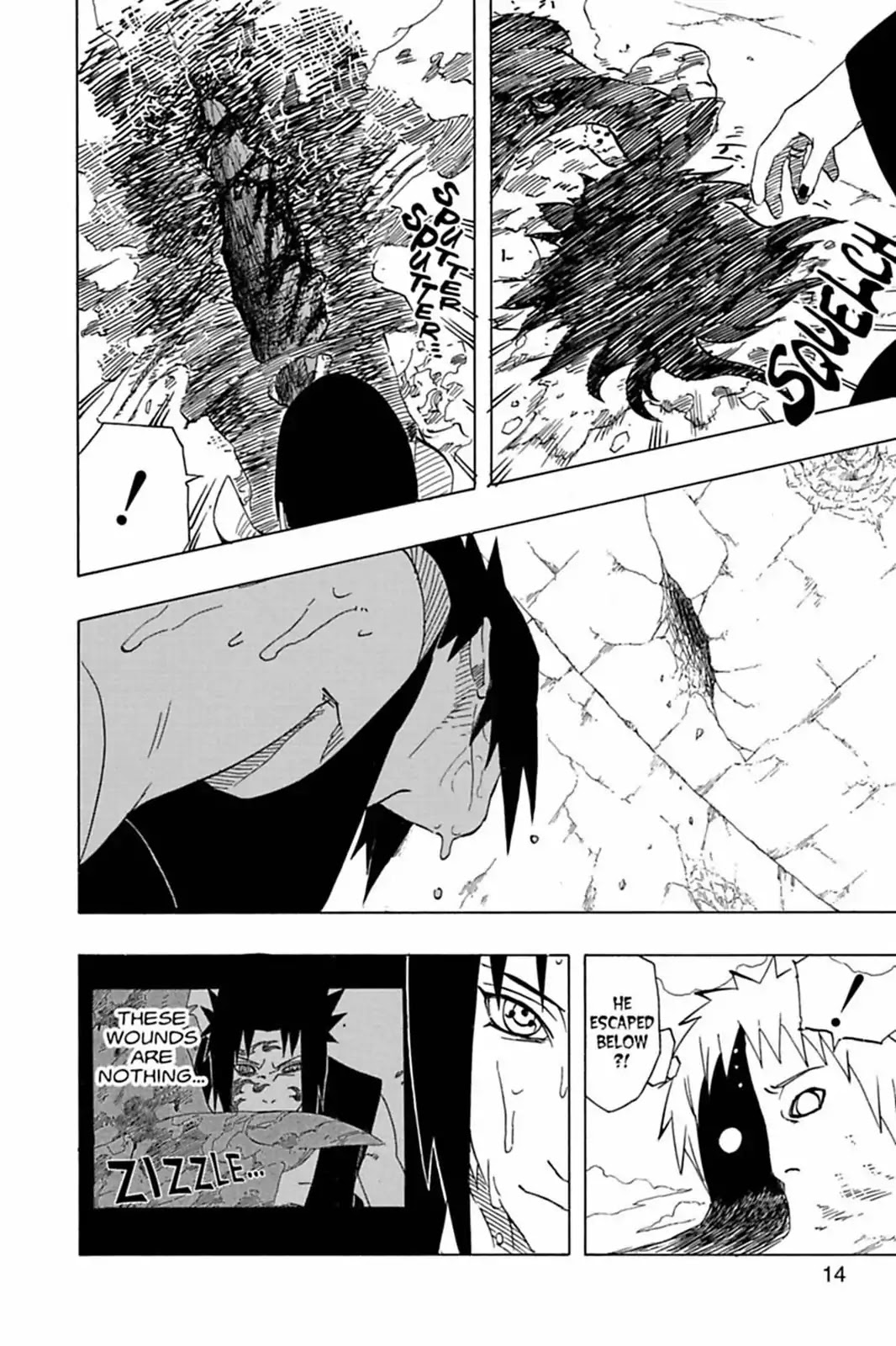 Naruto Chapter 390 page 14 - Chapter 390: The Final Jutsu...!!